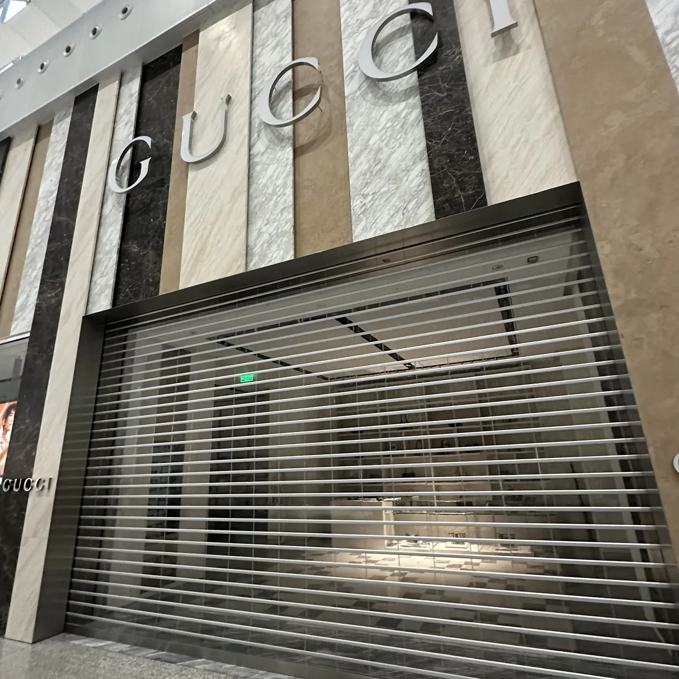 Transparent PVC Rolling Door