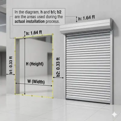 Aluminum Alloy Roller Shutter Door